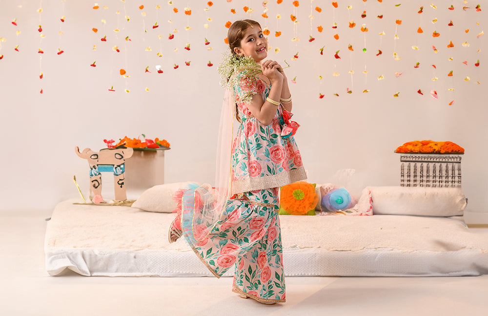 Kurta Sets For Kid Girls