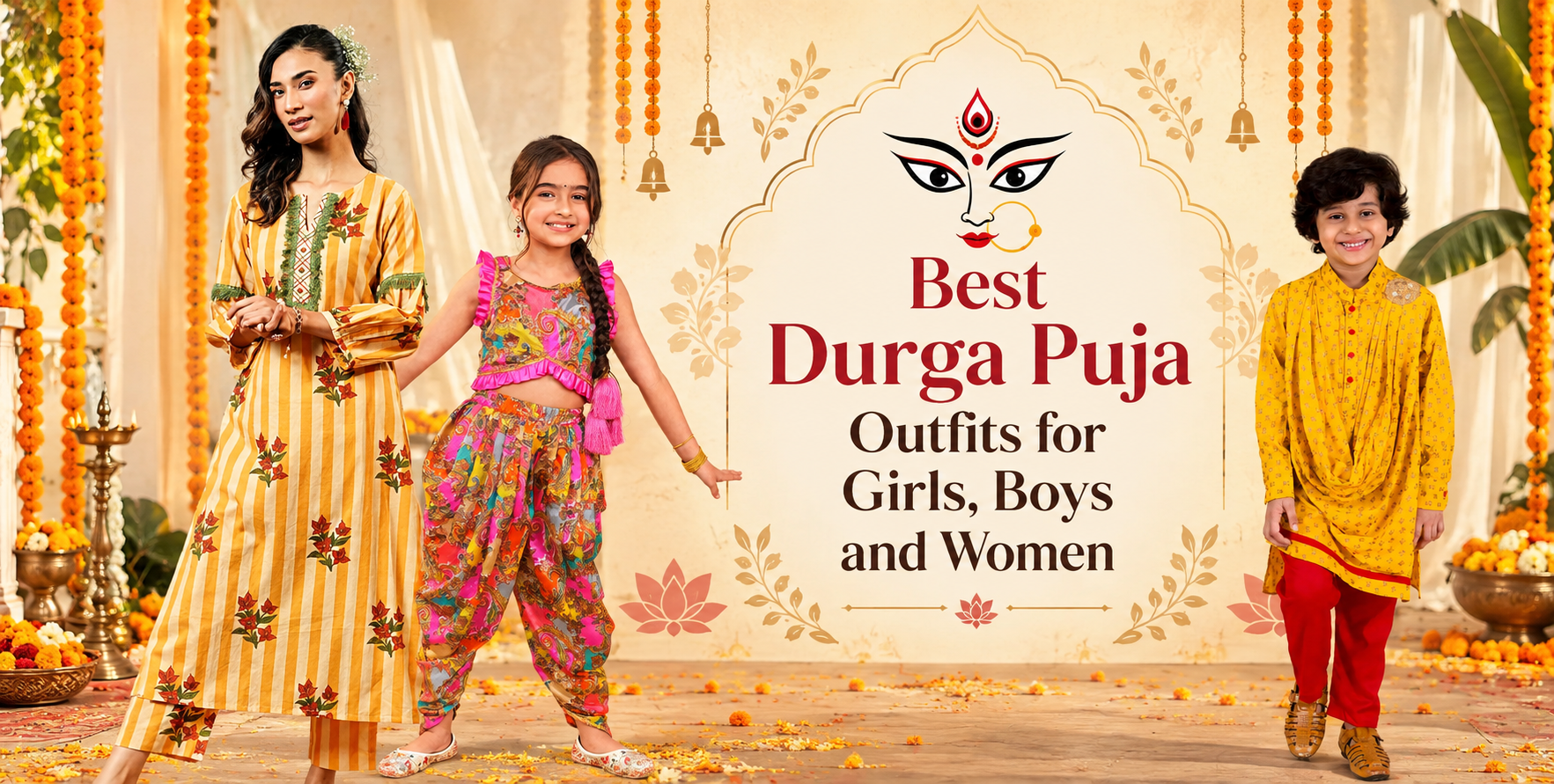 Best Durga Puja Outfits: A Pandal-Hopping Style Guide and Outfit Ideas