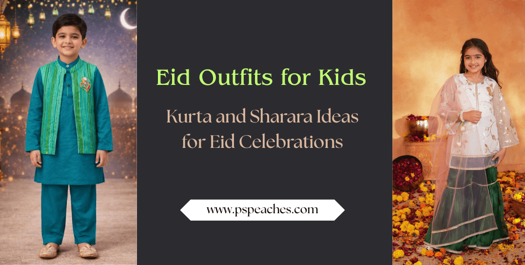 Eid Outfits for Kids: Kurta and Sharara Ideas for Eid Celebrations