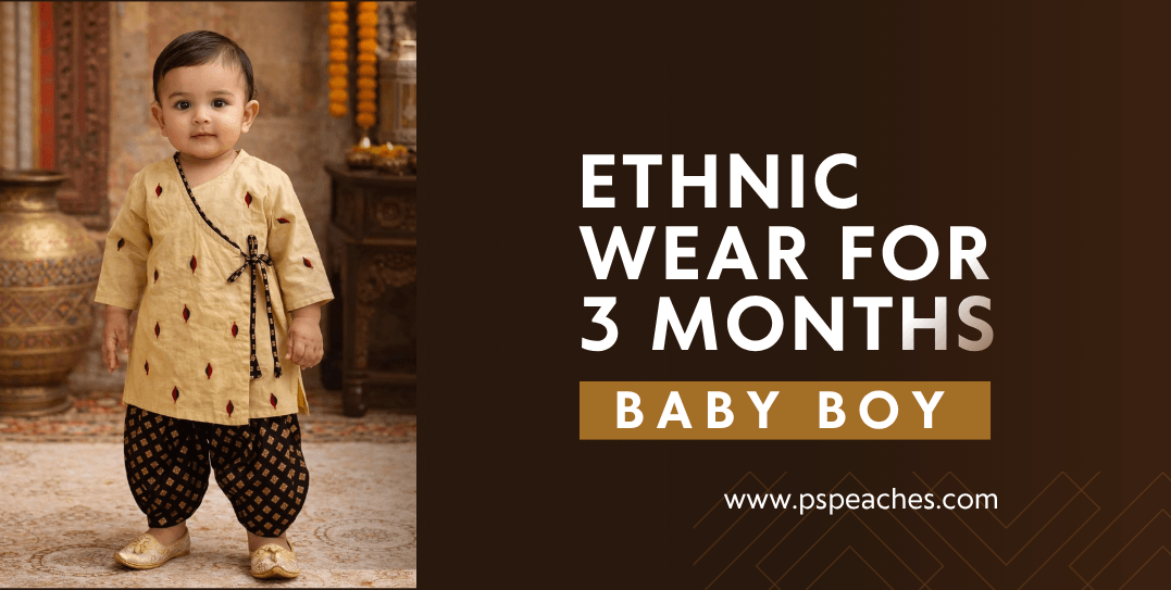 Ethnic Wear for 3 Months Baby Boy: Soft, Festive Outfits Your Newborn Will Actually Love