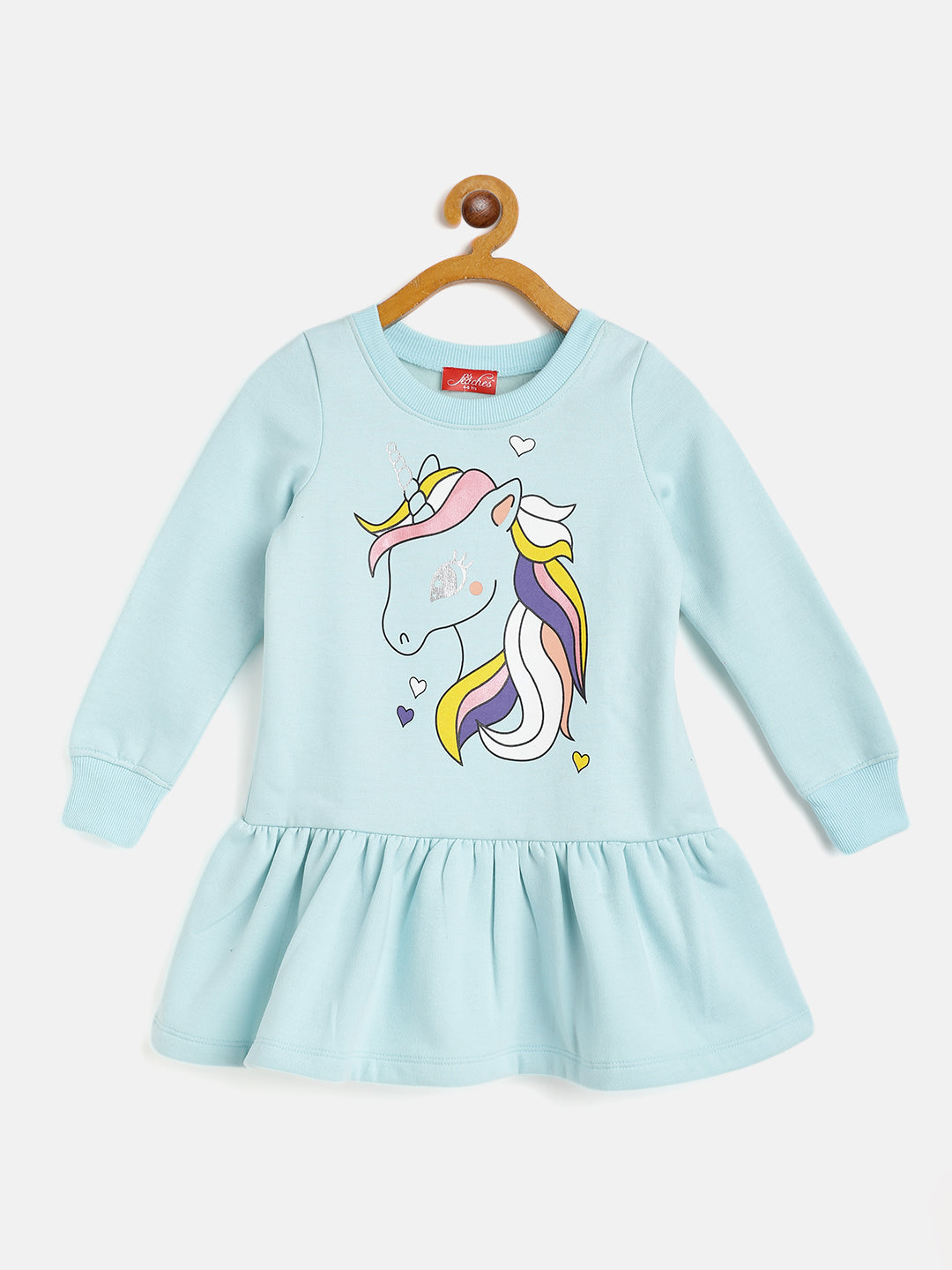 Pspeaches Blue Fit Blend Dress (SD-BLUE UNICORN)
