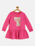 Pspeaches Magenta Fit Blend Dress (SD-MAGENTA KITTY)