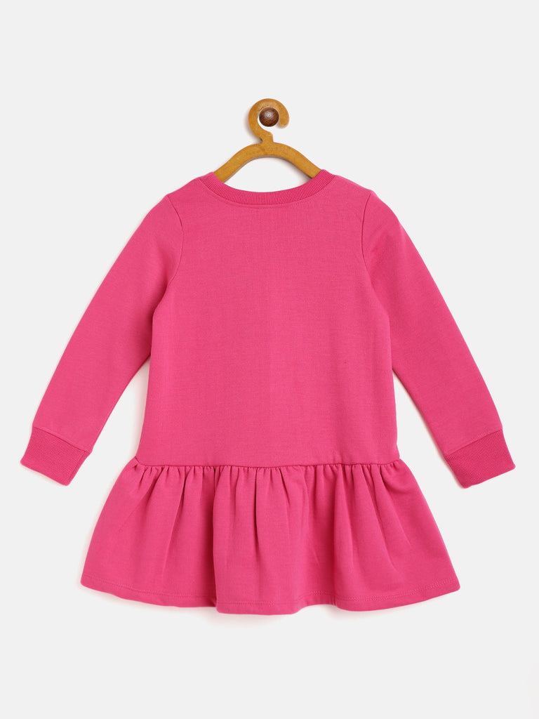 Pspeaches Magenta Fit Blend Dress (SD-MAGENTA KITTY)