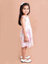 Pspeaches Pink Green Floral Dress (HS-PINK ROSE)