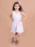 Multicoloured Striped Cotton Dress (d-multi frill)