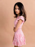 Pspeaches Red Striped Co-Ords Set (SK-RED STRIPE)