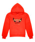 Pspeaches Girls Printed Hooded Sweatshirt (SW-CORAL)