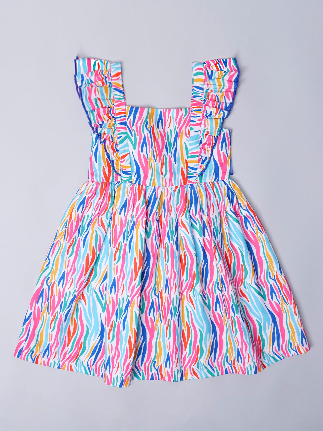 Multi-Color Rayon Dress (D25002517)