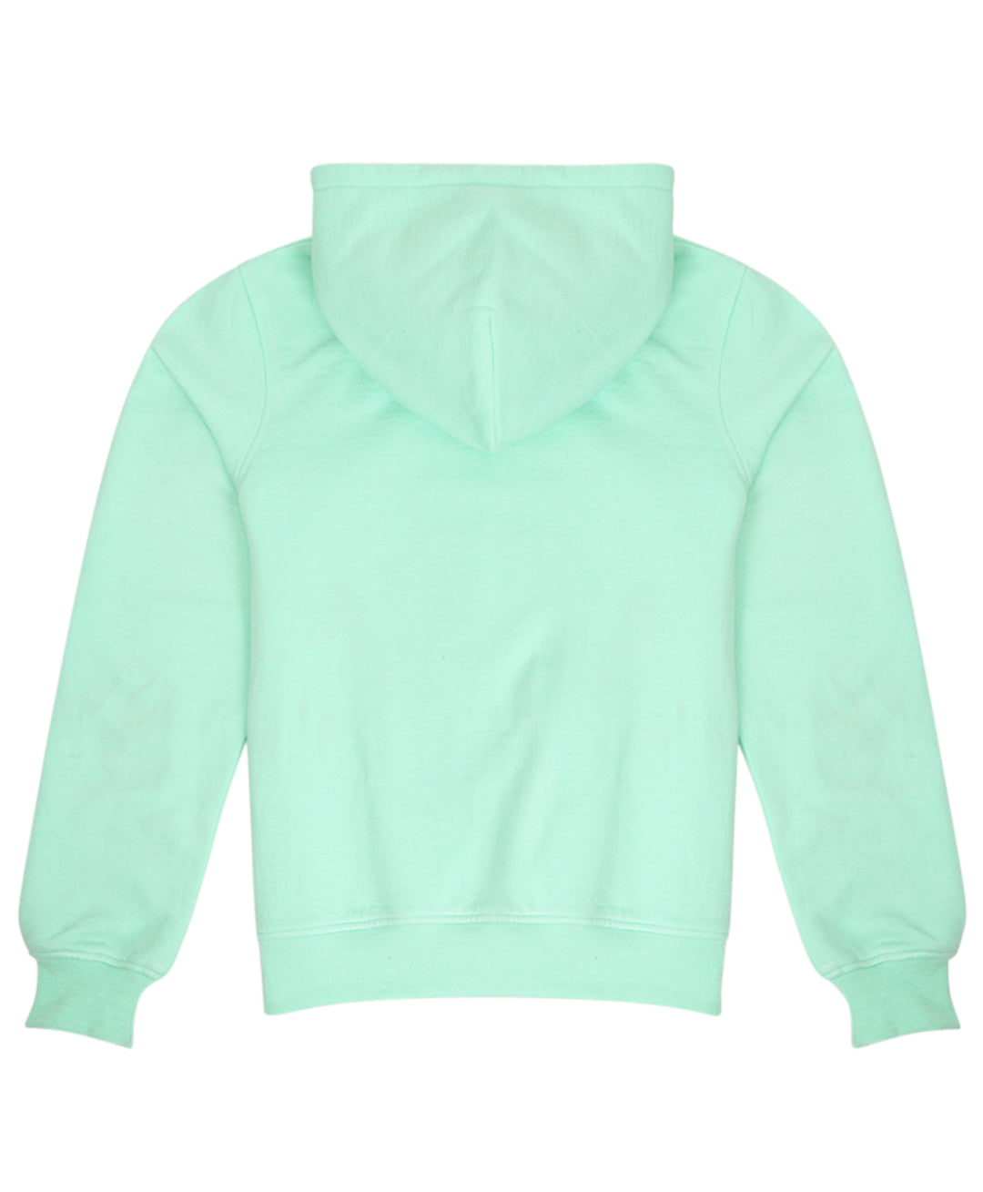 Pspeaches Girls Printed Hooded Sweatshirt (SW-GREEN)