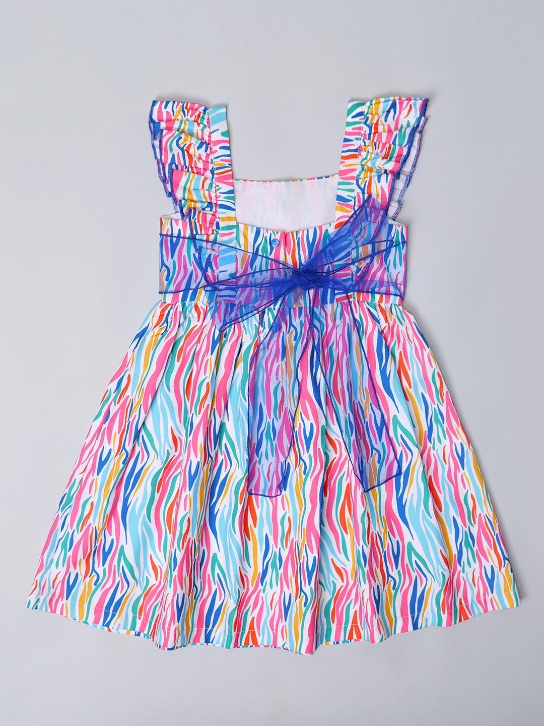 Multi-Color Rayon Dress (D25002517)