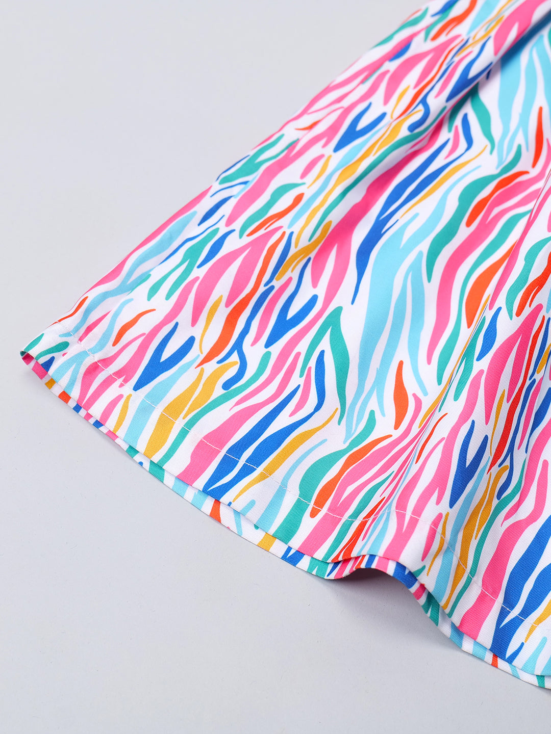 Multi-Color Rayon Dress (D25002517)