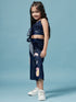 Girls Top with Trousers (s-knotdenim)