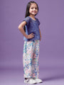 Girls Top With Trousers (s-bluegpo)