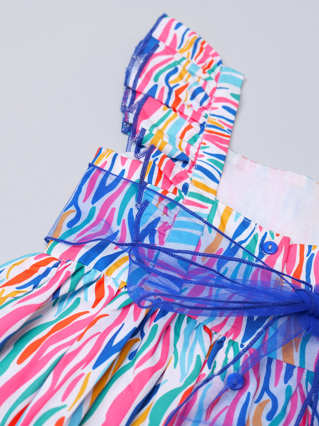 Multi-Color Rayon Dress (D25002517)