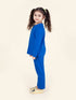 Pspeaches Girls Multicoloured Blue Pack Of 2 Printed Night Suit (NW-BIRD MULTI COMBO)