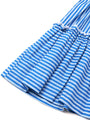 Blue Striped Cotton Dress (D25000605)