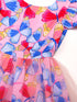 Enchanted Butterfly Pink Rayon Dress (D25001713)