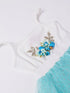 White & Blue Dress (D25001914)