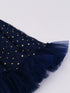 Navy Color Net Dress (D25002920)