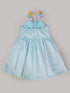 Pspeaches Sky Blue Cotton Dress (D25008142)