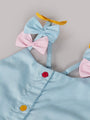 Pspeaches Sky Blue Cotton Dress (D25008142)