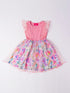 Pink Knit & Cotton Dress (D25008545)
