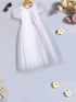 White Elegance Net Gown (D25009648)