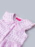 Pink Cotton Check Dress (D25013651)