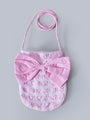 Pink Cotton Check Dress (D25013651)