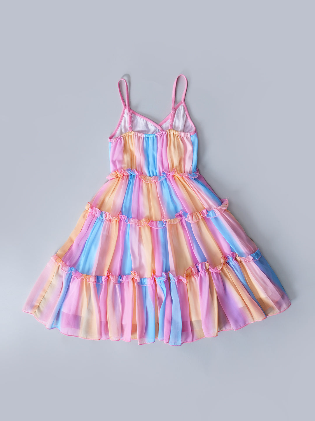 Multicolor Georgette Dress (D25014357)