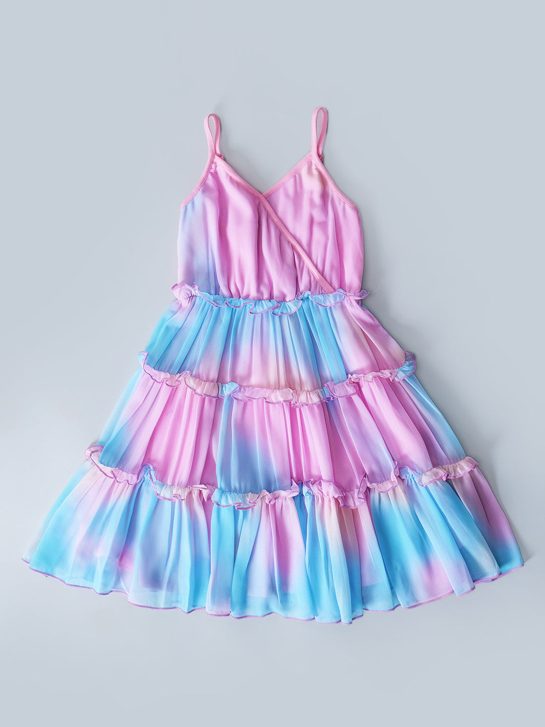 Multicolor Georgette Dress (D25015663)