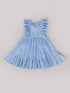 Pspeaches Blue Color Sugarcane Dress (D25021285)