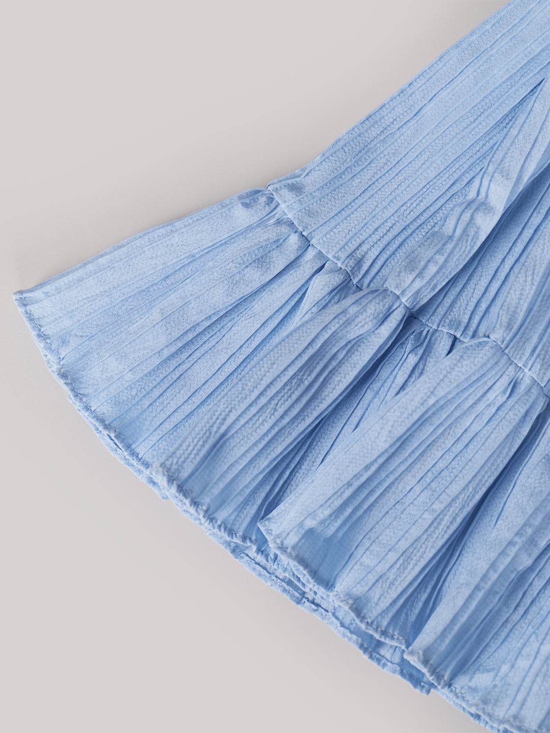Pspeaches Blue Color Sugarcane Dress (D25021285)