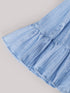 Pspeaches Blue Color Sugarcane Dress (D25021285)