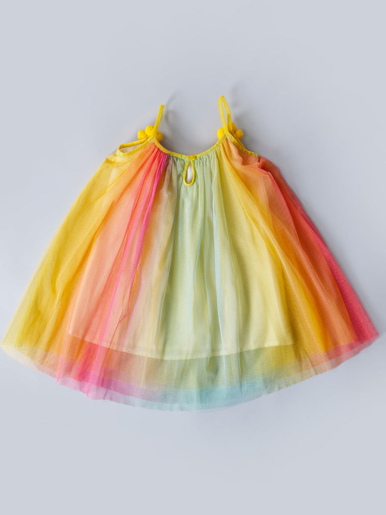 Pspeaches Multi-Color Net Dress (D25022690)