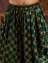 Pspeaches Girls Floral Printed Regular Kurti With Dhoti Pants (DH-GREENFOIL)