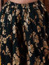 Pspeaches Girls Ethnic Motifs Printed One Shoulder A-Line Top With Dhoti Pants (DH-MAGENTAKOTA)