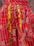 Pspeaches Girls Floral Printed Pure Cotton A-Line Kurti With Dhoti Pants (DH-YELLOWJAAL)