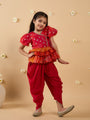 2-Piece Chanderi Kurta And Dhoti Set (DH25006101)