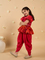 2-Piece Chanderi Kurta And Dhoti Set (DH25006101)