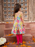 Pspeaches 2-Piece Multi Color Silk Kurta & Cotton Dhoti (DH25007602)