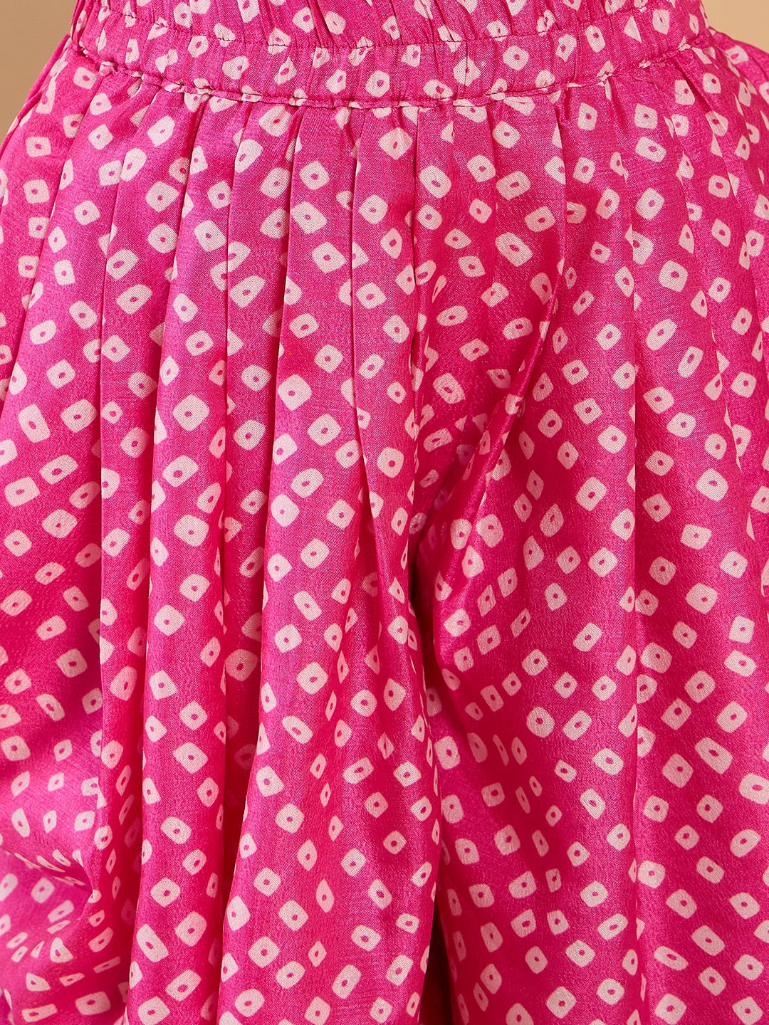 3-Piece Magenta Embroidery Dhoti, Kurta And Shrug (DH25013308)