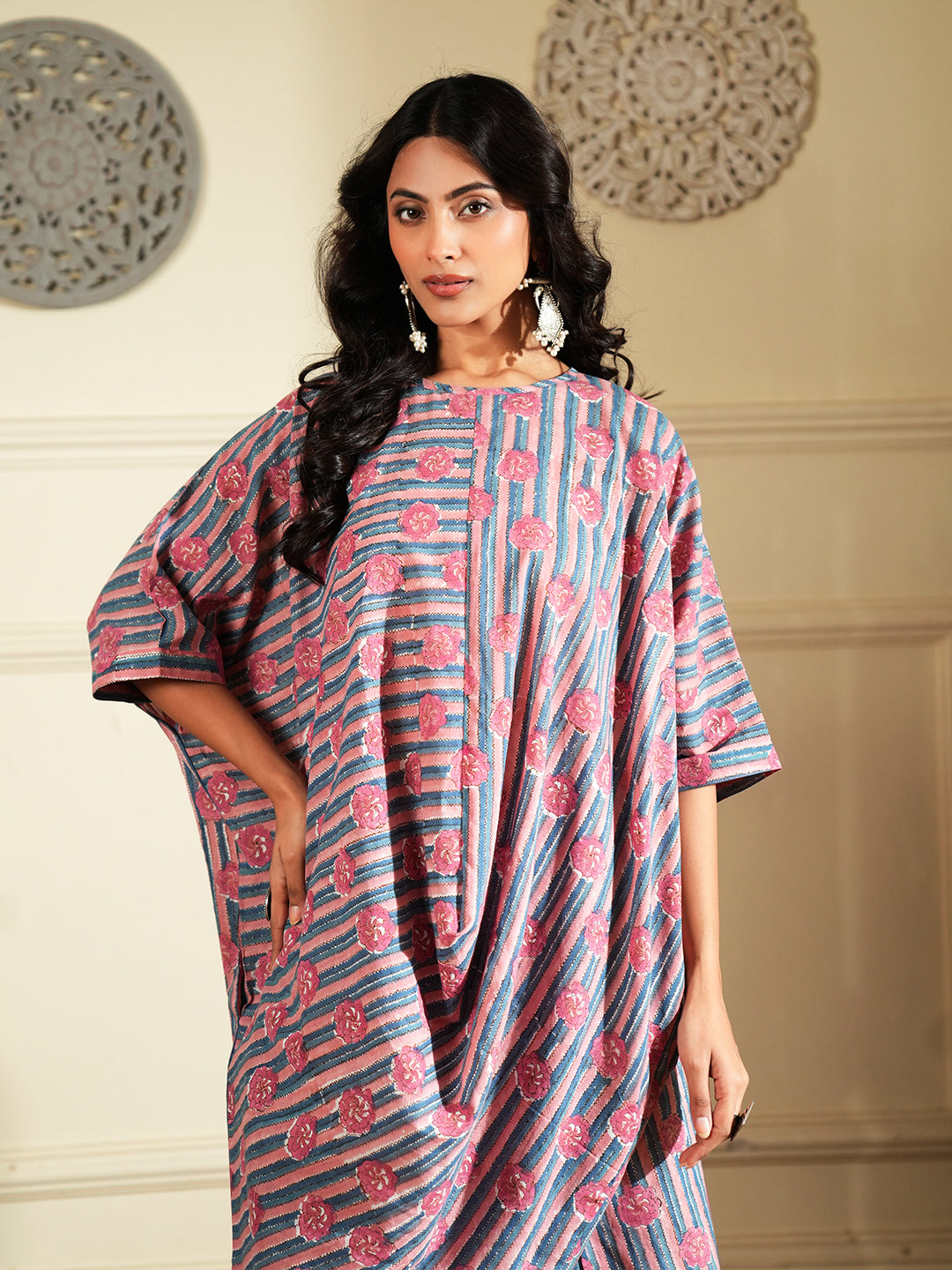 Geometric Printed Cotton Co-Ord Set