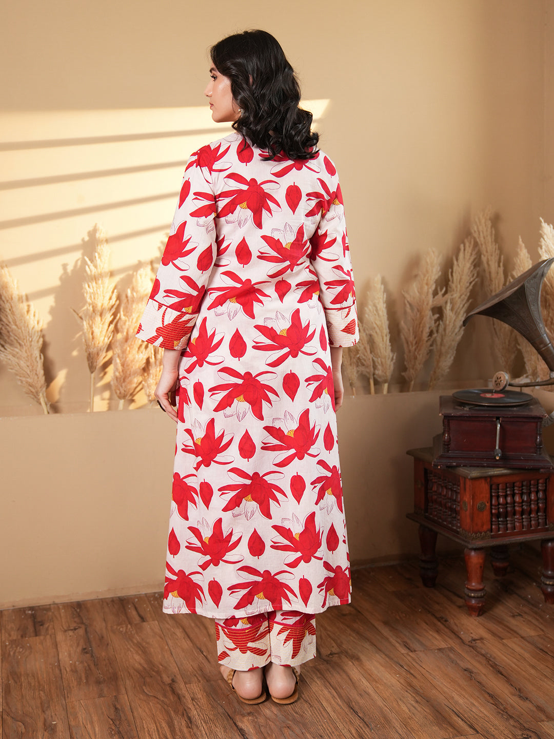 Floral Print Cotton Co-ord Set
