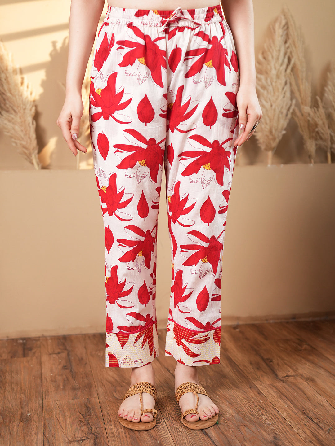 Floral Print Cotton Co-ord Set