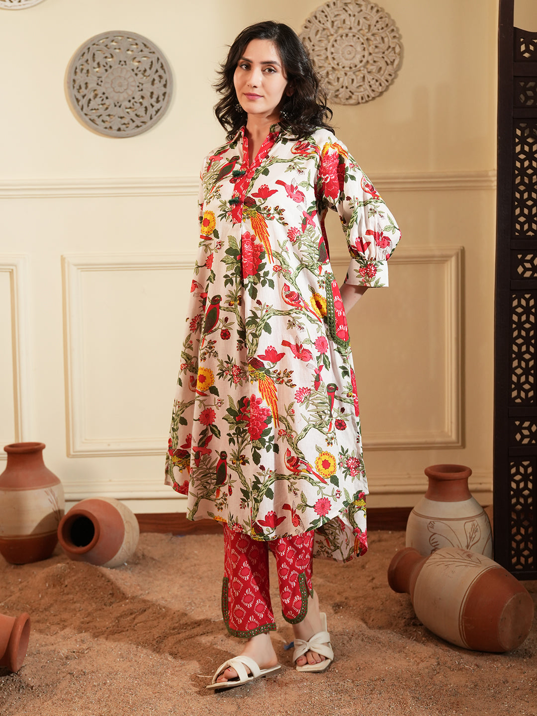 Jungle Print Cotton Co-ord Set