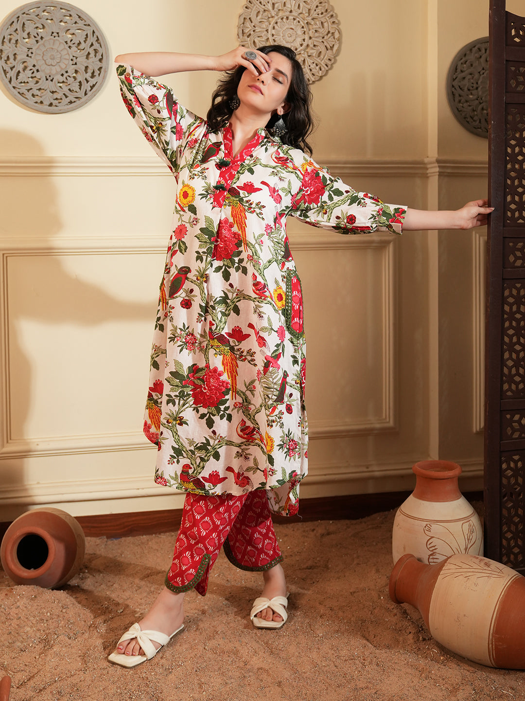 Jungle Print Cotton Co-ord Set