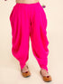 Girls Yellow Kurti With Dhoti Pants Jacket (Dh-Greenleheriya)