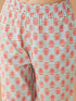Girls Printed Pure Cotton Tunic With Trousers (IW-BLUEBOOTICOORD)