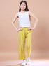 Girls Top with Palazzos (IW-LIMECOORD)